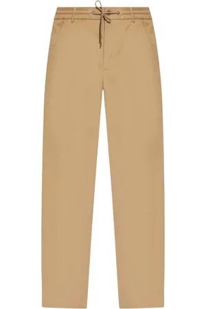 Moncler Chinos i gabardine-bomuld