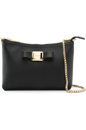 Salvatore Ferragamo Lille taske med logoplade
