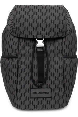 Karl Lagerfeld Rygsæk i jacquard med monogram