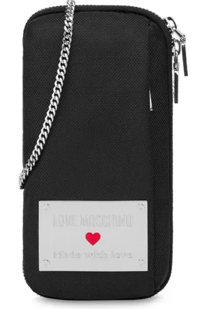 Moschino Mobil-cover med logo