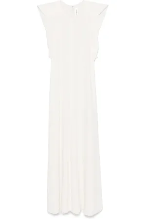 Victoria Beckham Lang kjole i crepe
