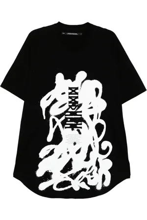 JULIUS T-shirt med grafisk tryk