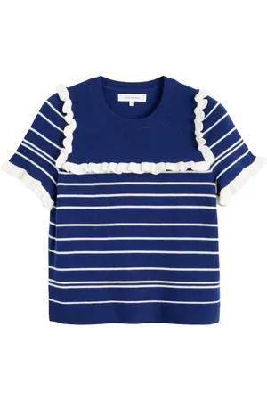 Chinti & Parker T-shirt med nautisk tryk