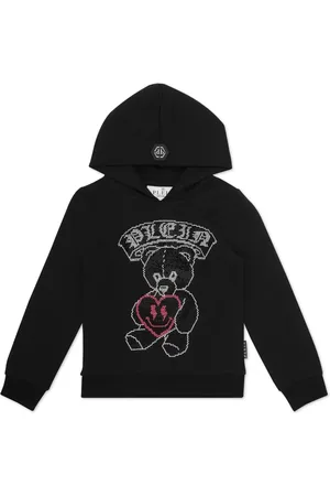 Philipp Plein Hættetrøje med bamsemotiv