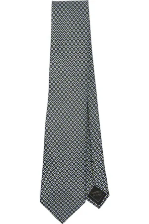 BRIONI Slips med geometrisk mønster