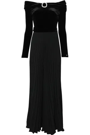 NISSA Krystaludsmykket jumpsuit med plisseringer