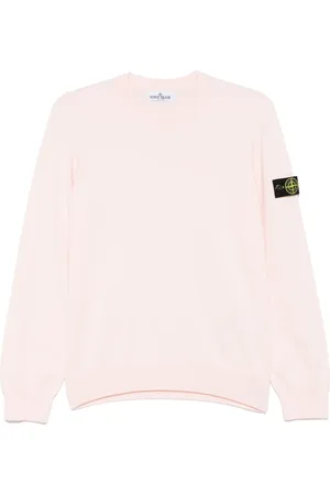 Stone Island Sweater med kompasmærke