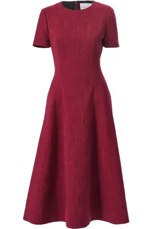Carolina Herrera Mellemlang kjole med A-snit