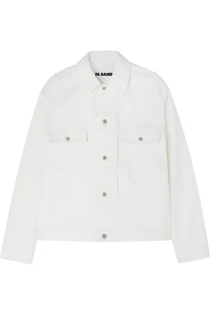 Jil Sander Denimjakke med knapper
