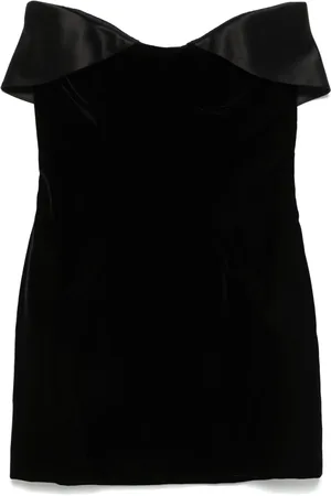 MUGLER Kort kjole i velour