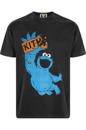 KITH Sesame Street Cookie Monster "Black" T-shirt