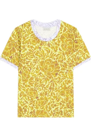 DRIES VAN NOTEN T-shirt med tryk