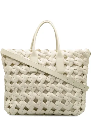 Bottega Veneta Intrecciato tote i lærred fra 2020-2024