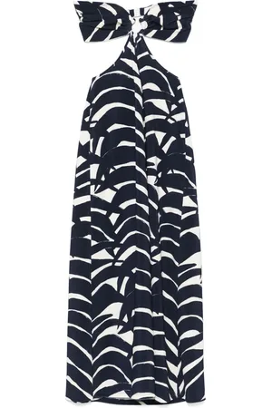 JOHANNA ORTIZ Mellemlang Ocean Layers kjole