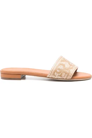 ERMANNO SCERVINO Sandaler med jacquard-logo
