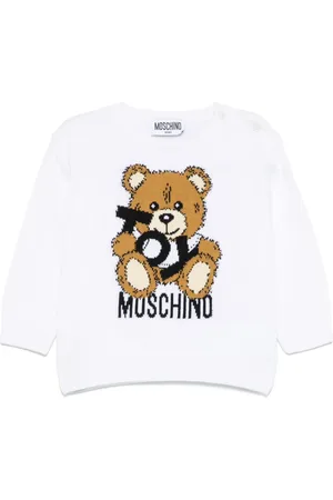 Moschino Sweater med bamsemotiv