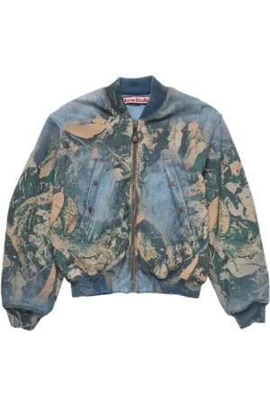 Acne Studios Bomberjakke i denim