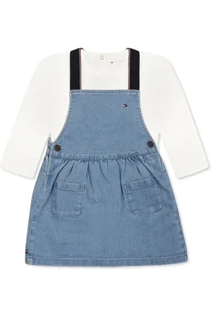 Tommy Hilfiger Pinafore-kjolesæt i denim