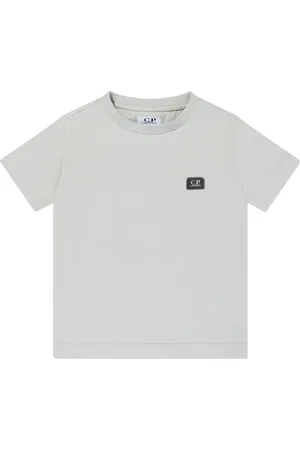 C.P. Company T-shirt med broderet logo
