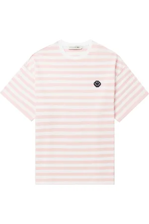 JOSHUA SANDERS Stribet Pixel T-shirt