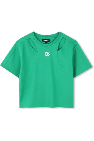 DKNY T-shirt med logotryk