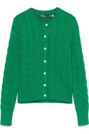 Ralph Lauren Cardigan med Polo Pony-broderi
