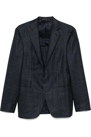 CANALI Houndstooth-mønstret blazer