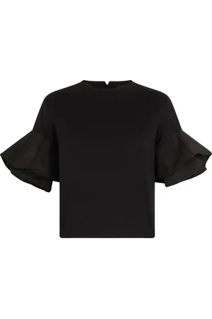 Liu Jo T-shirt med flounce-ærme