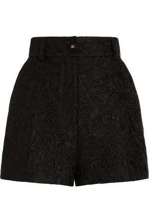 Dolce & Gabbana Shorts med blomstret brokade-effekt