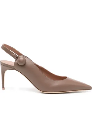 MALONE SOULIERS Slingback-pumps i læder