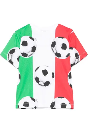 Moschino T-shirt med italiensk flag