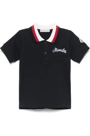 Moncler Polo med broderet logo