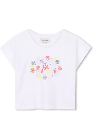Sonia Rykiel Enfant T-shirt med logotryk