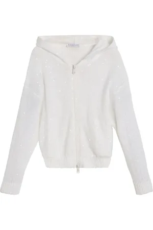Brunello Cucinelli Cardigan med hætte