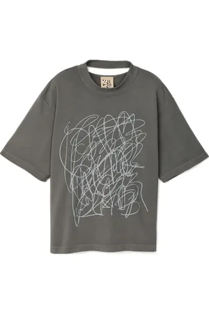 Camper T-shirt med grafisk tryk