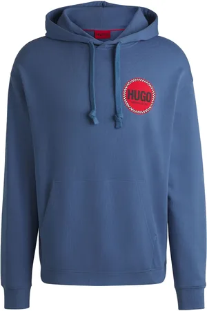 HUGO BOSS Hættetrøje med logotryk