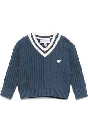 Emporio Armani Sweater med logomærke