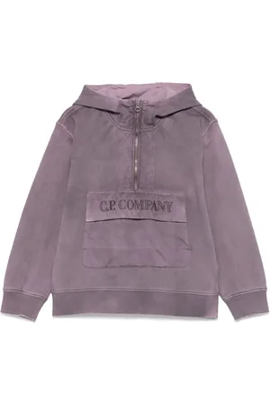 C.P. Company Hættetrøje med broderet logo