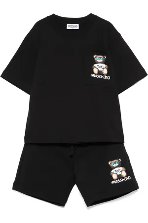 Moschino Shortssæt med bamsetryk