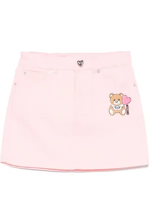 Moschino Nederdel med bamsetryk