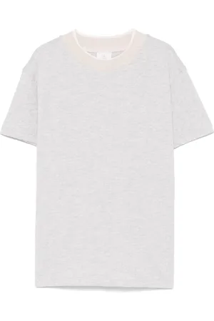 ELEVENTY T-shirt med meleret effekt