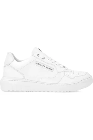 Philipp Plein Sneakers i læder med logobogstaver