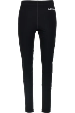 Jil Sander Leggings med logotryk