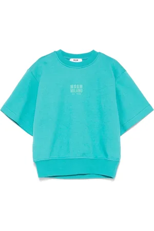 Msgm T-shirt med logostempel