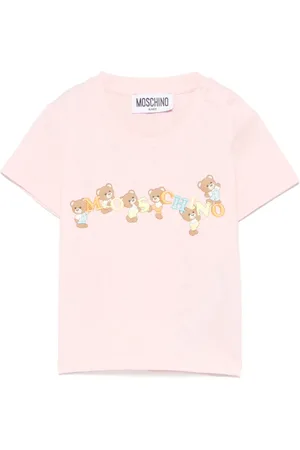 Moschino T-shirt med logobroderi
