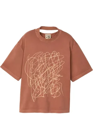 Camper T-shirt med udskæringsdetalje
