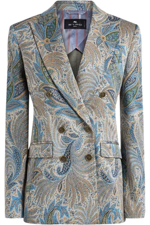 Etro Blazer i paisley-jacquard