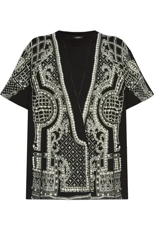 Balmain Top med tryk