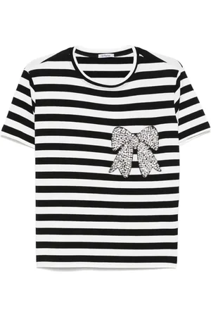 Parlor T-shirt med krystalsløjfe