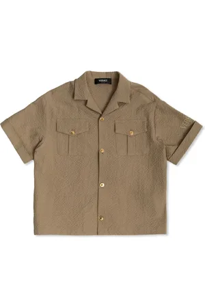 VERSACE Skjorte med broderet logo
